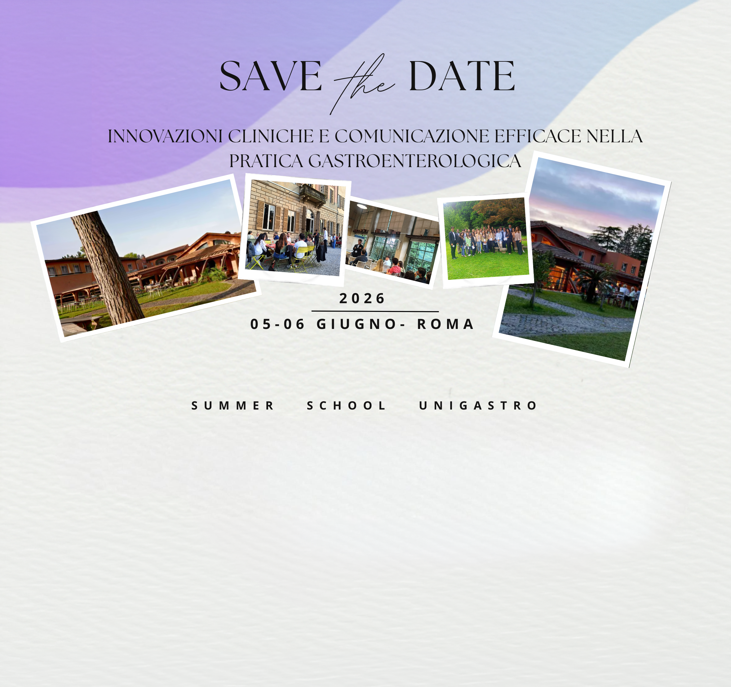 Summer School UNIGASTRO 2026